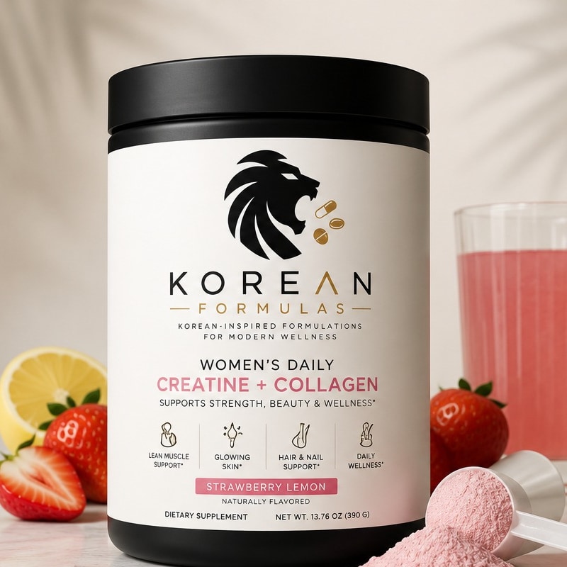Women’s Daily Creatine + Collagen — Strawberry Lemon